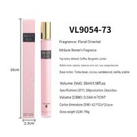 Flacon de parfum portable de 35 ml pour femmes, parfum floral, vaporisateur fin, plusieurs senteurs disponibles, parfums en gros