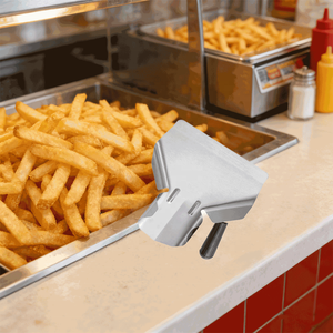 Pala <span class=keywords><strong>para</strong></span> Empacar <span class=keywords><strong>Papas</strong></span> <span class=keywords><strong>Fritas</strong></span> y Palomitas de Maíz de Acero Inoxidable Comercial, Espátula Resistente <span class=keywords><strong>para</strong></span> <span class=keywords><strong>Papas</strong></span> <span class=keywords><strong>Fritas</strong></span> <span class=keywords><strong>para</strong></span> Restaurantes de Comida Rápida - Product Image 1