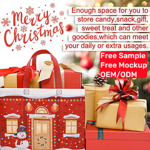 Reusable High Quality Custom Design Non Woven Promotion Holiday <strong>Gift</strong> Shopping Tote Non-Woven Bag For <strong>Christmas</strong> <strong>Gifts</strong>' Packing - Product Image 3