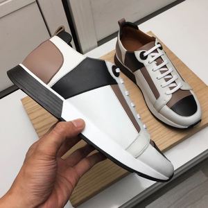 Chaussures de sport en cuir véritable pour hommes, baskets décontractées, de luxe, à la mode, 2020 - Product Image 4