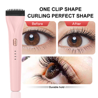 Recourbe-cils chauffant, chauffe rapide en 30 secondes, 3 modes de chauffe, bouclage à 360 degrés, portable, rechargeable, vente en gros