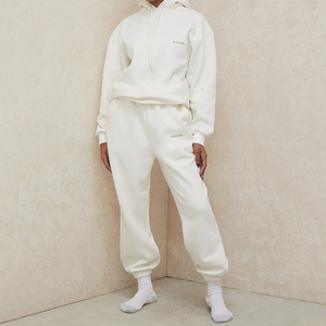 Signore Pantaloni Della Tuta <span class=keywords><strong>Jogger</strong></span> Pantaloni Donne Vello <span class=keywords><strong>Bianco</strong></span> Posteriore Pantaloni Da Jogging - Product Image 4