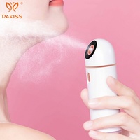 Appareil d'hydratation à jet d'oxygène PAKISS, outil facial portable d'injection d'oxygène pour tous types de peau, capacité du réservoir de 25 ml