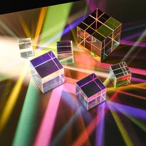 Honra do cristal Custom Crystal Cube Block Crystal Dichroic <span class=keywords><strong>X-cube</strong></span> <span class=keywords><strong>Prism</strong></span> Brinquedos Multi-color E Decoração Desktop - Product Image 4