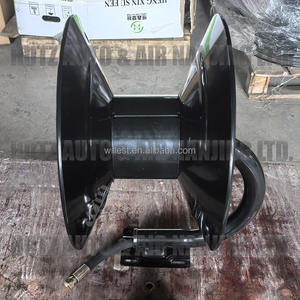 Support mural industriel pour tuyau à manivelle WILLEST <span class=keywords><strong>4000</strong></span> psi, support de rangement pour tuyau à enroulement manuel HRO1503-HD3/8\" en acier, enrouleur de tuyau manuel - Product Image 4