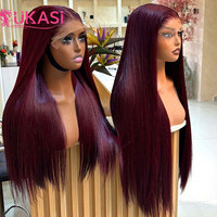 Peluca frontal de encaje suizo transparente 13x6 de cabello humano, peluca de cabello humano virgen vietnamita sin pegamento con encaje HD al por mayor