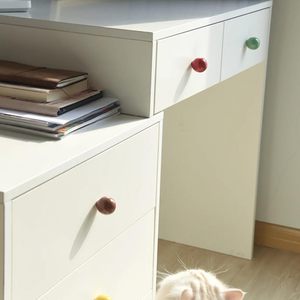 BAOCHUN gekleurde keramische kastdeurknoppen, eenvoudige kledingkastladeknoppen, enkelvoudige gat meubelknoppen - Product Image 5