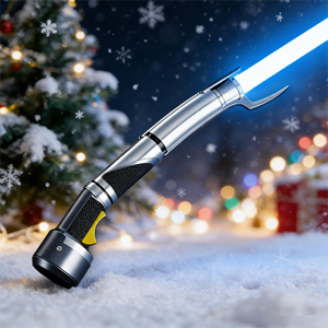 Sabre laser LGTSABERS pour Noël, poignée en métal, sabre laser changeant de couleur, étoile des guerres, épée laser lumineuse, jouet cadeau pour enfants et adultes - Product Image 1