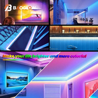 Tira de LED RGBW COB de Longitud Personalizada, Precio de Fábrica al por Mayor, 9 Colores, 24v, Tira de LED RGB de Alta Densidad