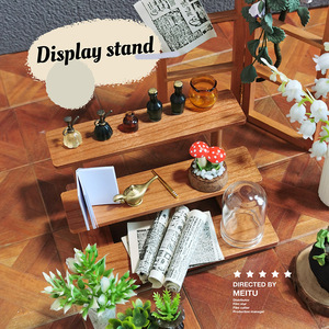 <span class=keywords><strong>Maison</strong></span> de poupée modèle miniature de meubles en bois présentoir décoration meubles <span class=keywords><strong>ameublement</strong></span> support de rangement mini support de bricolage - Product Image 2