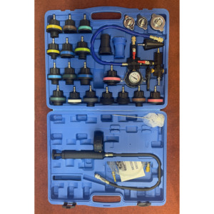 28PCS Universal Automotive Wassertank Dichtheit prüfung Detektor und Vakuum kühlmittel Kühler pumpe Druck kühlsystem Tester - Product Image 1
