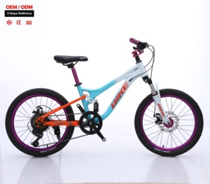 Prix Usine Nouveau Design 2026 Vélo VTT Enfant Junior 20 22 <span class=keywords><strong>Pouces</strong></span> avec Freins à Disque et Suspension Intégrale, 4 Couleurs - Product Image 1