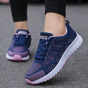 <span class=keywords><strong>Scarpe</strong></span> Casual <span class=keywords><strong>da</strong></span> Donna, Sneakers Traspiranti in Rete, <span class=keywords><strong>Scarpe</strong></span> <span class=keywords><strong>da</strong></span> <span class=keywords><strong>Ginnastica</strong></span> Vulcanizzate Bianche 2021, Calzature Femminili - Product Image 4