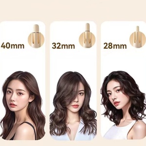 3-in-1 Interchangeable Automatic Curling Iron Automatic Hair Curler Spiral <b>Magic</b> Twirl Wand With Beep Reminder - Product Image 4