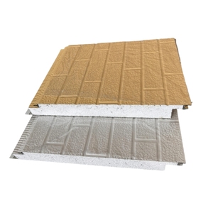 Giá thấp EPS Sandwich Panel tường ngang thép mạ kẽm kim loại siding với nhôm lõi mái nhà Bên Ngoài ứng dụng - Product Image 4