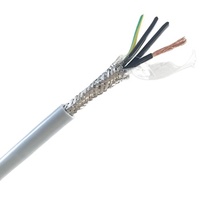 Câble DMX industriel à 4 conducteurs en cuivre nu torsadé avec isolation PE de haute qualité