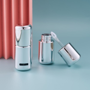 Sang Trọng Bạc Vòng Công Suất Lớn Lip Gloss <span class=keywords><strong>Container</strong></span> Rỗng Bao Bì Mỹ Phẩm Lip Tint Ống Chai Nhựa - Product Image 3