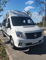 Foton Toano 4x4 4WD à toit haut, 18 places, diesel électrique, essence, minibus, vente chaude 2025