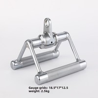 Accesorios para Equipos de Fitness, Barra de Dominadas con Agarre en Forma de V, Cuerda de Una o Dos Cabezas para Moldear el Cuerpo para Adultos
