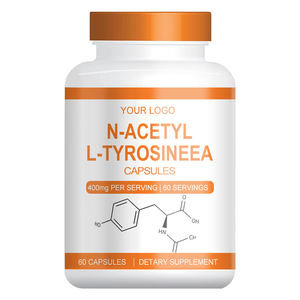 Capsule di N-Acetil <span class=keywords><strong>L</strong></span>-Tirosina OEM ODM a Marchio Privato, Integratore di Amminoacidi - Senza Glutine - Product Image 1