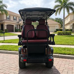 Nuevo Carro de Golf Personalizable de 4 Asientos, 48 Voltios, Calidad Premium con Diseño de Color y Logotipo Gratis para Uso en Resorts o Campos de Golf Rb9g2+2 - Product Image 2