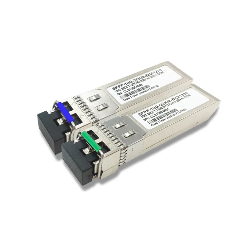 10 Gb/s SFP + transceptor óptico 20km 40km 60km 10g sfp bidi