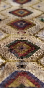 Moroccan <b>Boho</b> Runner <b>Rug</b> | Handwoven Wool Jute Tribal Geometric Carpet for Farmhouse Hallway Entryway Bedroom Living Room Decor - Product Image 5