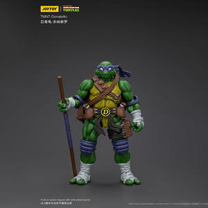 <span class=keywords><strong>JOYTOY</strong></span> TMNT-ดอนเนตโต้ ฟิกเกอร์แอคชั่นขนาด 1/18 โมเดลขยับได้ ของสะสม ตุ๊กตาจิ๋ว รูปปั้นขนาดเล็ก อุปกรณ์เสริมตัวละคร ฐานตั้ง - Product Image 2