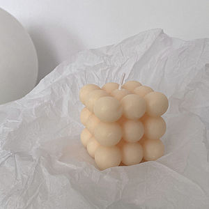 Bougies parfumées à <span class=keywords><strong>la</strong></span> cire de soja, bougie de décoration pour <span class=keywords><strong>la</strong></span> maison, accessoires Photo Souvenir citron, argenté, Orange, fromage - Product Image 5