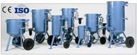 Machine de sablage à sec haute pression 200L CE, réservoir de sablage, machine de sablage sans poussière
