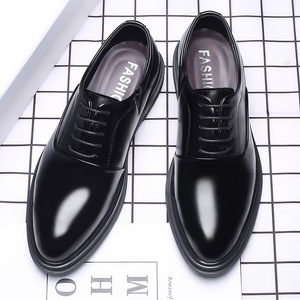 Chaussures habillées Oxford pour hommes en cuir PU, grandes tailles 47, vente chaude, fabrication OEM - Product Image 5