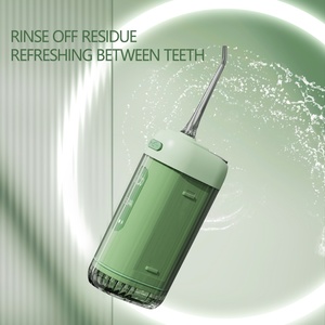 Irrigateur buccal, vente en gros <span class=keywords><strong>pas</strong></span> cher, IPX7 étanche, mini appareil électrique de nettoyage des dents, voyage à domicile, fil dentaire, irrigateur à eau - Product Image 1