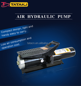 Pompe hydraulique à flux axial pneumatique, corps en acier, couleur noire, certifiée CE, légère (8,5-9 kg), pour cric hydraulique - Product Image 3