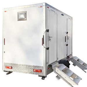 Inodoro portátil y remolque de inodoro Venta caliente Inodoro Baño de lujo portátil Baño prefabricado al aire libre - Product Image 4