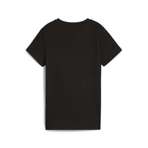 Camiseta Puma para Mujer, Negra, Corte Ajustado, Estilo Casual, Tejido de Algodón Transpirable - Product Image 2