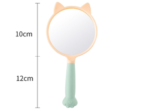 New Hot Selling Personalized logo Hand <b>Mirror</b> Cute Cat Shape pink Handheld Makeup <b>Mirror</b> - Product Image 6