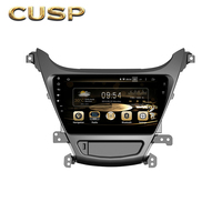 Radio Stereo Mobil untuk Hyundai Elantra Avante MD 2014- CarPlay Plug and Play Amplifier Pabrik Kamera Mundur Head Unit