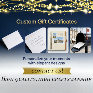 โปสการ์ดฟอยล์ทองคำแบบกำหนดเอง โปสการ์ดบัตรของขวัญตกแต่งระดับพรีเมียมพร้อมลายฟอยล์ทองคำที่ประณีต ออกแบบโลโก้ของคุณเอง - Product Image 6