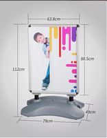Panneau d'affichage Wind master, support de front, cadre de base d'eau, panneau de chaussée
