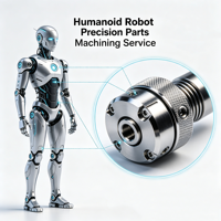 Servicio de Mecanizado CNC Personalizado, Componentes Estructurales para Robots Humanoides, Piezas de Cuerpo, Prototipado Rápido