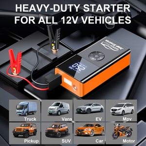 Trending OEM ODM 8000a 6000amp Professional Car 180psi 150psi Light 12v <strong>Battery</strong> <strong>Booster</strong> Super Capacitor Power Bank Jump Starter - Product Image 3