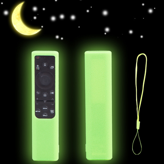 Silicone Case for Samsung Solar Remote Control BN59-01385 Non-Slip Durable Remote Control Protective Cover