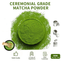Thé vert Matcha de qualité supérieure 6A, en poudre, sain et amincissant, style cérémonial, en vrac, sachet, diverses options d'emballage : boîte, sac, tasse, bouteille