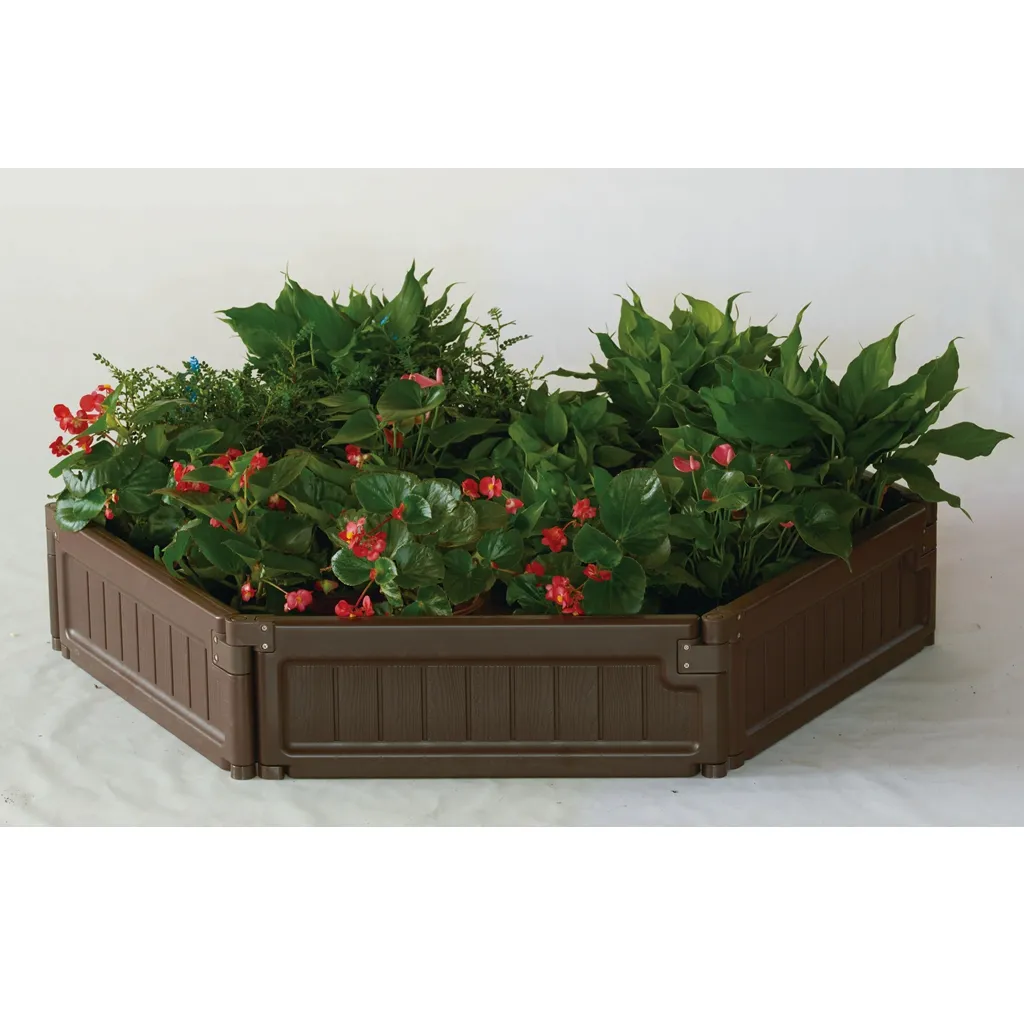2022 Widely Used Plastic 4ft Garden planter box/ Garden Beds for outdoor