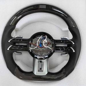 Volant en cuir perforé en fibre de carbone pour Mercedes Benz GLC GLC63 <span class=keywords><strong>AMG</strong></span>, prix de gros direct d'usine, NOUVEAU 2026 - Product Image 1