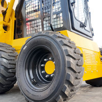 Kompaktlader mit 60 PS Dieselmotor, Ergonomischer Kabine, Langlebigen Reifen und Hohem Lastmoment für Hausrenovierung und Gartenarbeit