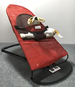 Kursi goyang kucing anjing peliharaan, tempat tidur anjing kucing portabel kursi goyang