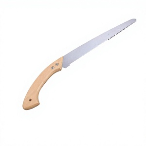 Sierra de cintura manual prémium con mango de madera y hoja SK5, personalizable, para carpintería, poda de árboles frutales, venta al por mayor de fábrica - Product Image 1