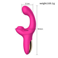 LOVE.Adult Products 2-in-1 Saug-Vibrator für Frauen G-Punkt Klitoris-Stimulator Erwachsenen-Sexspielzeug Rabbit-Vibrator Sexspielzeuge