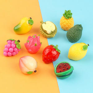 Accesorios Creativos y Lindos para Teléfono Móvil y Pinzas para el Cabello, con Diseño Tridimensional de Frutas en Resina - Product Image 3